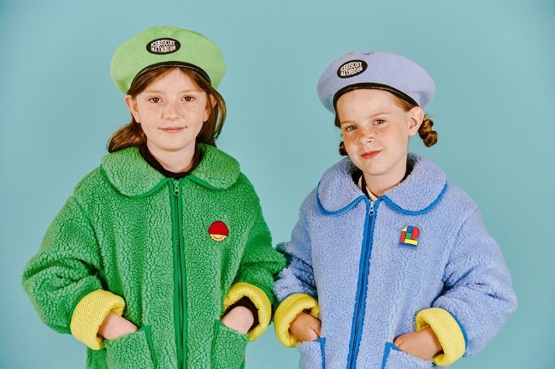 아이스비스킷13세이상 뽀글이스마일자켓