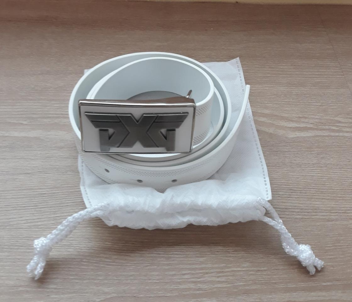 골프벨트.새제품) 고급가죽벨트.흰/검.