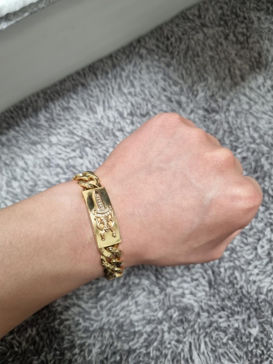 18k 크롬하츠st 금팔찌팝니다 대구경산부산경주구미포항울산양산김해안동여수