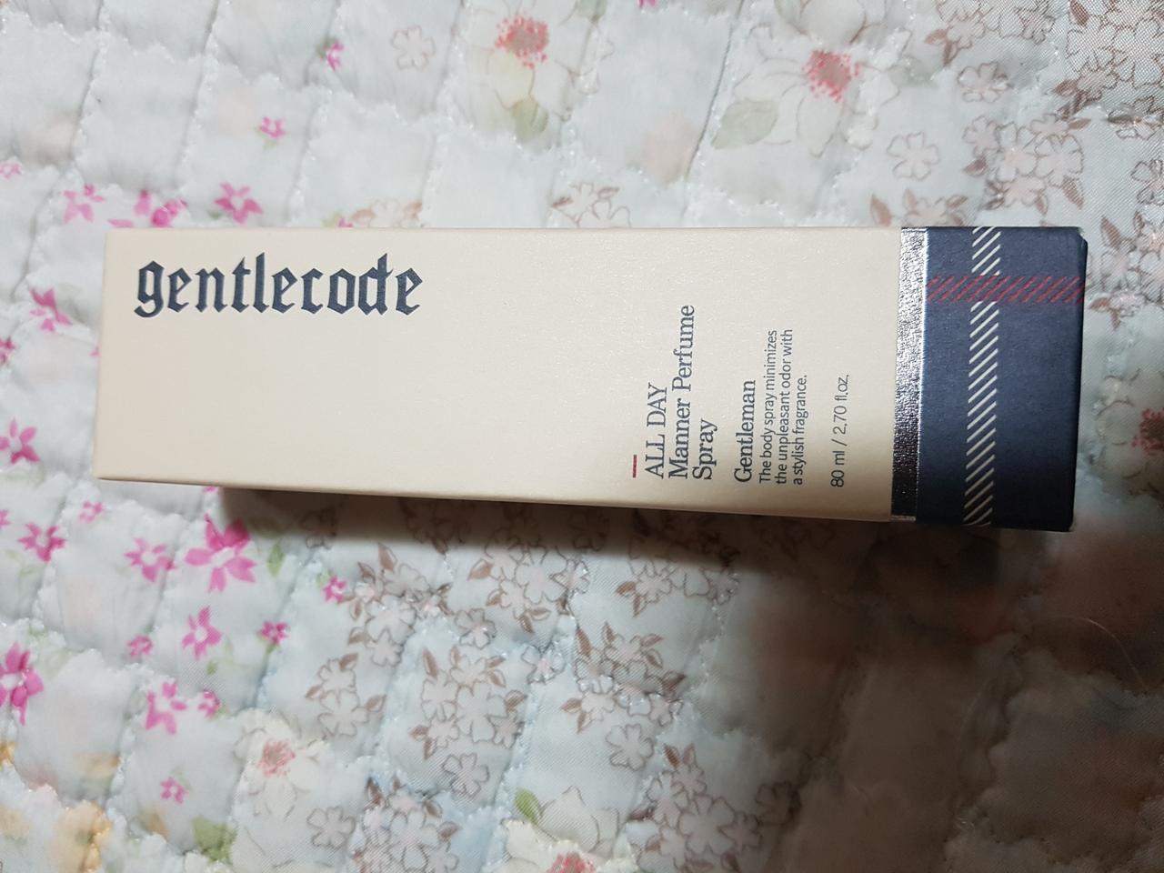 젠틀코드 남자향수 올 데이 매너 퍼퓸