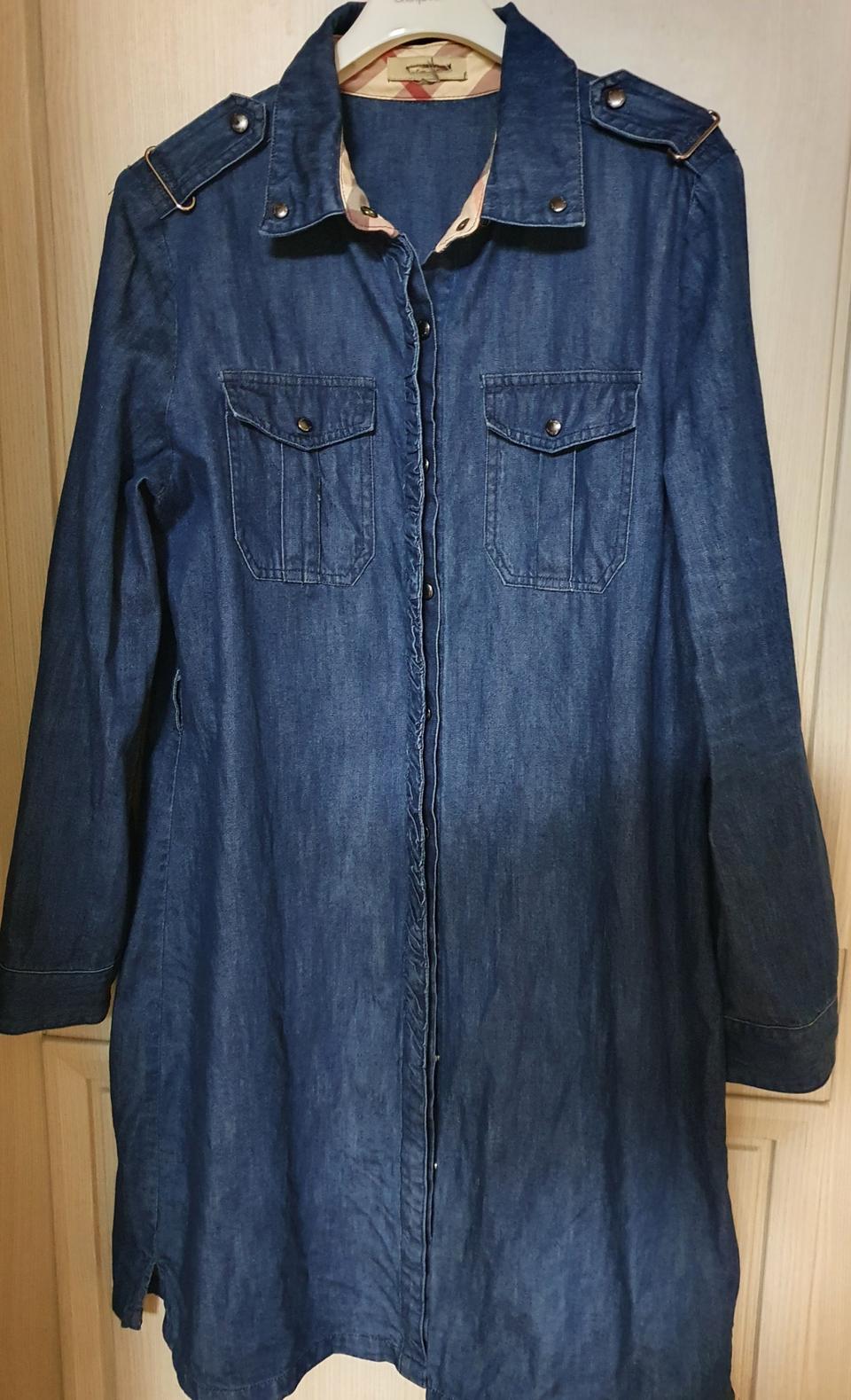 버*스탈 롱 남방 겸 자켓