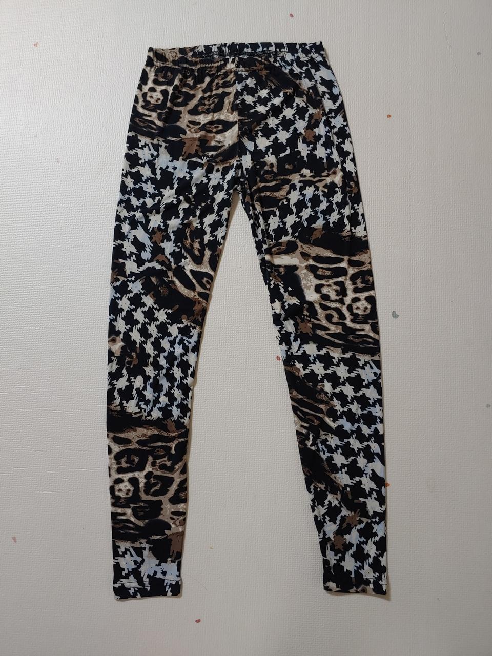 새상품(L) - 스판력 짱짱 기하학무늬 바지