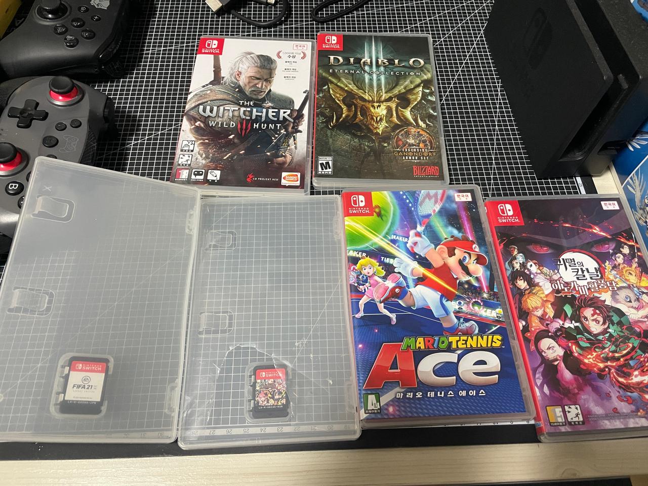 닌텐도스위치 게임 2개 팝니다.