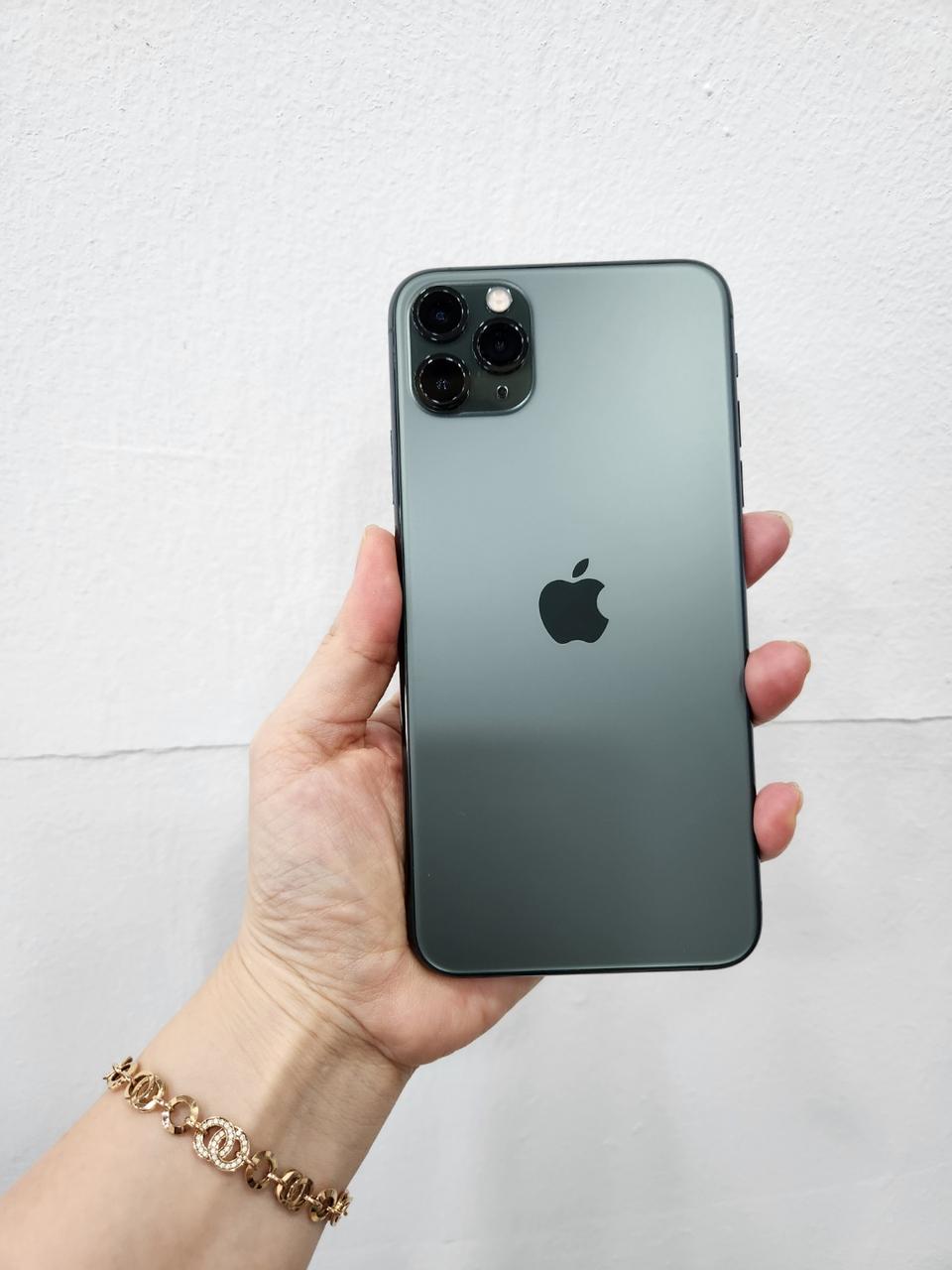 아이폰11프로맥스 (미드나잇그린, 256기가) 팝니다