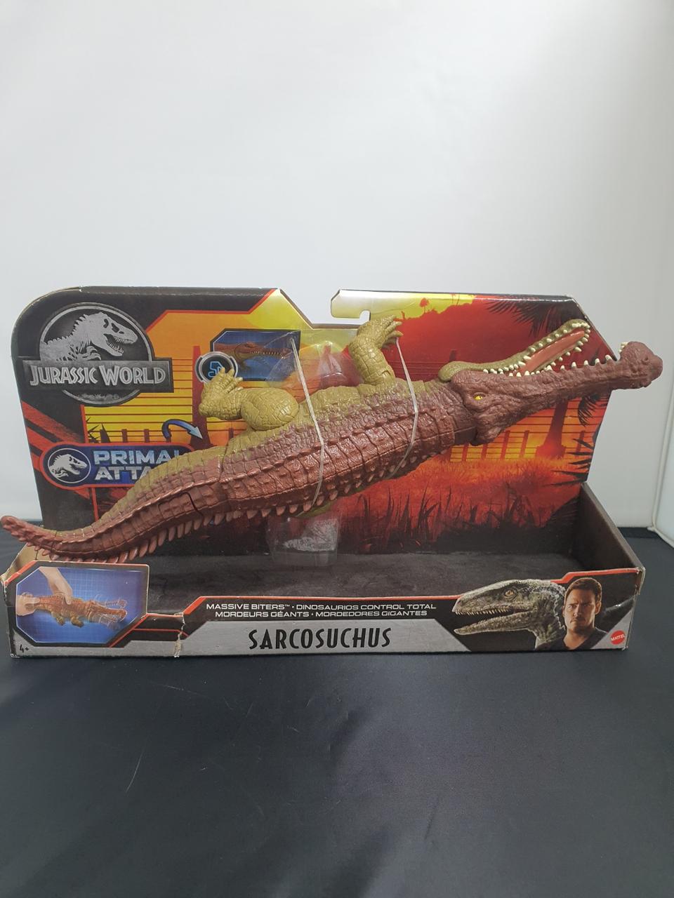 마텔 쥬라기월드 악어 공룡 사르코수쿠스