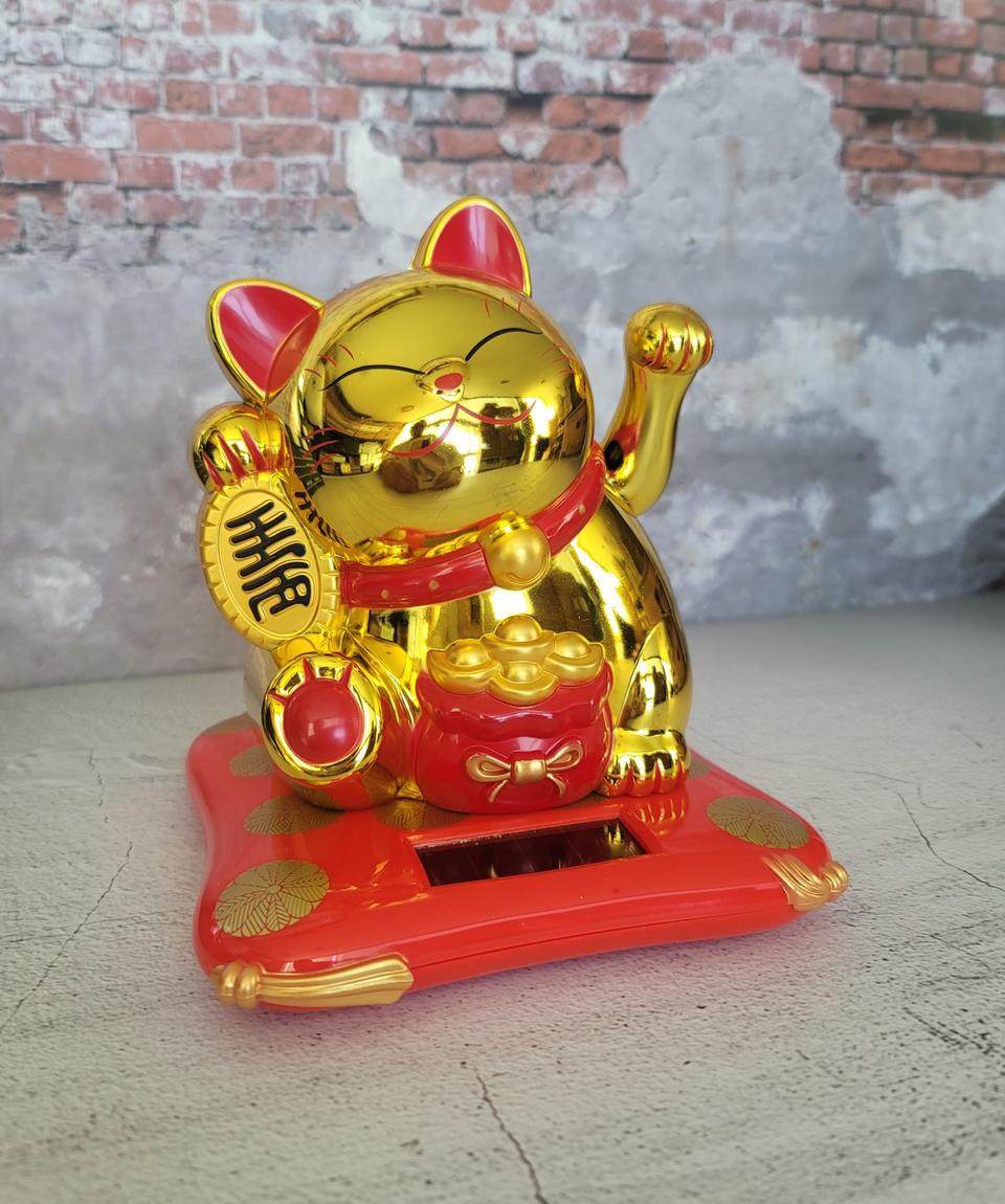 노호혼 大형사이즈 복고양이 흔들이 자동차용품 마네키네코 인테리어소품