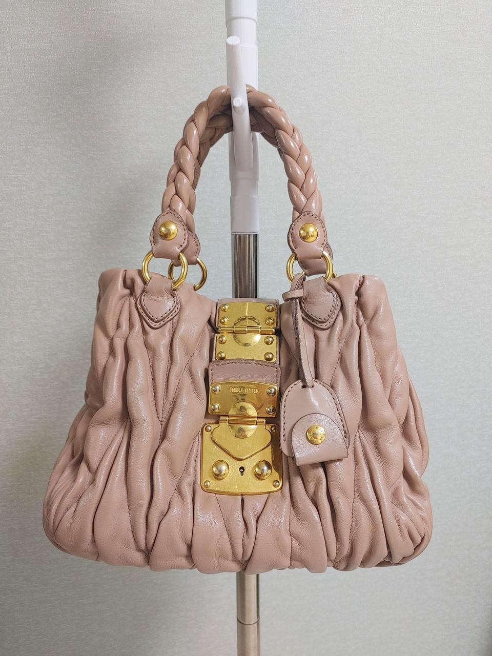 정품/무배)미우미우 miu miu 마테라쎄 백/토트&숄더&크로스