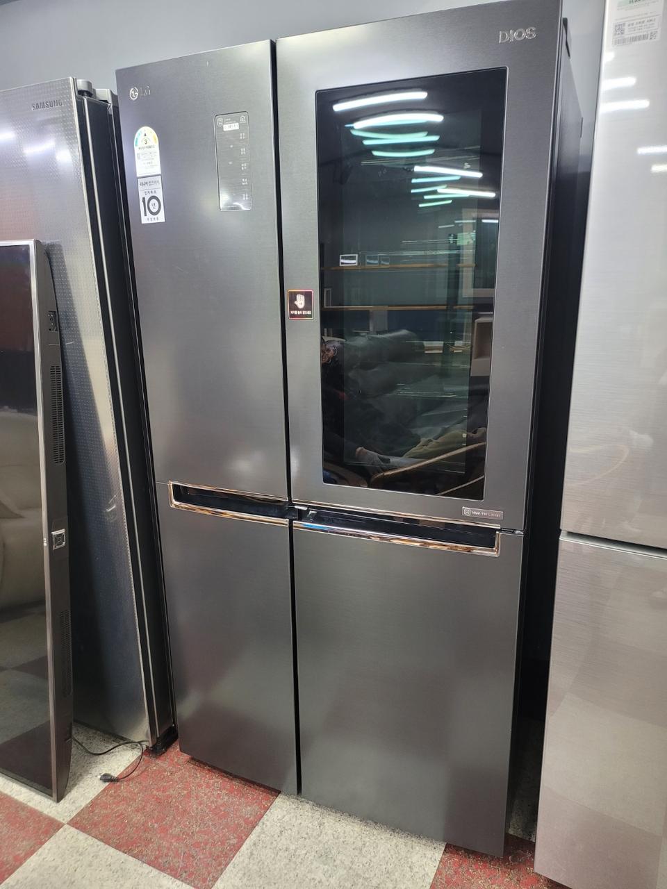 대구중고가전 LG디오스 노크온 양문형냉장고