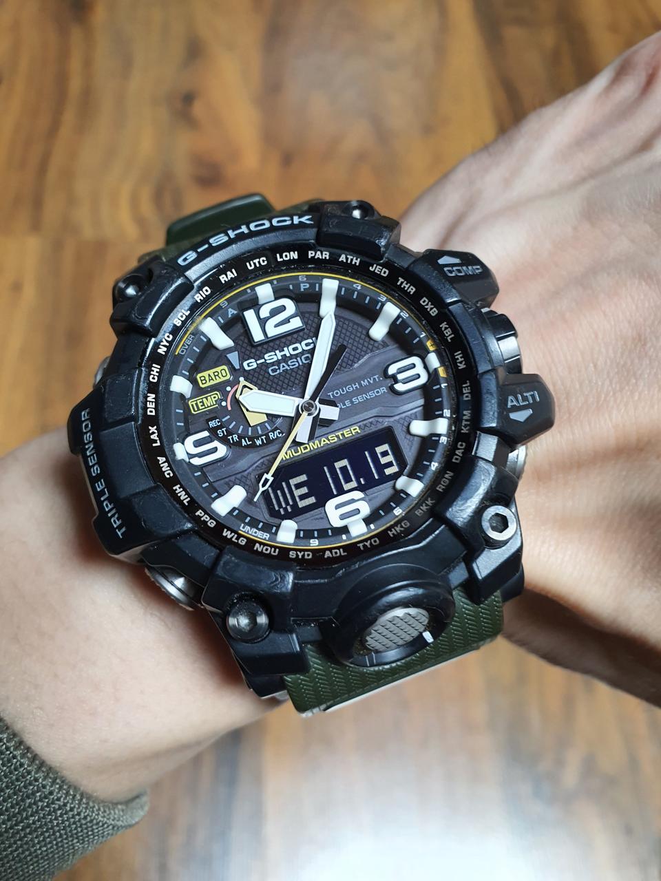 카시오 지샥 쥐샥 머드마스터 GWG-1000 시계