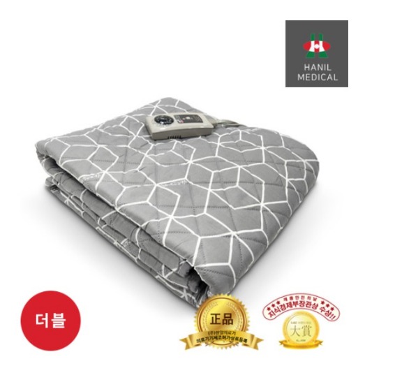 한일의료기 프리미엄 무자계 세미원단 전기요 더블 새상품