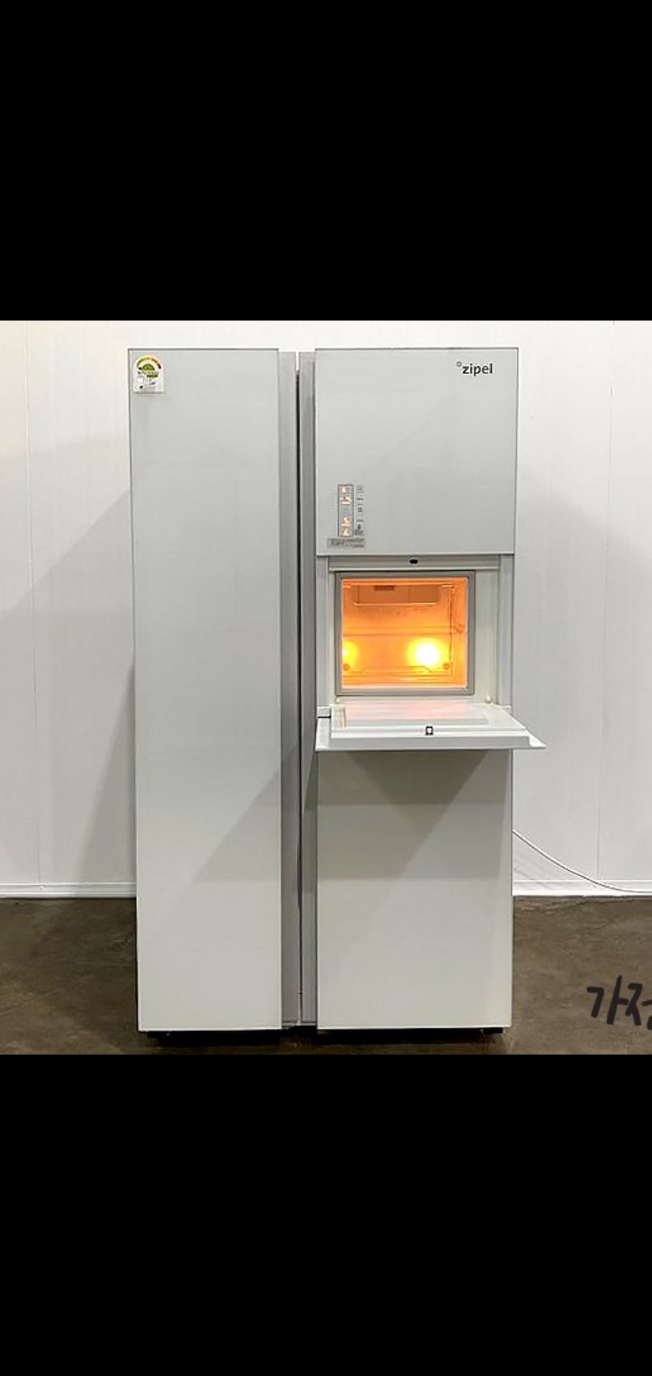 지펠 올화이트 퍼니쳐 양문냉장고750리터