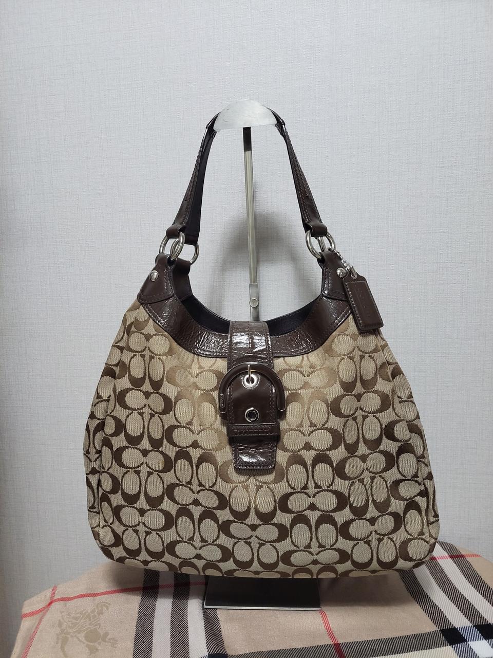 정품 코치 숄더백