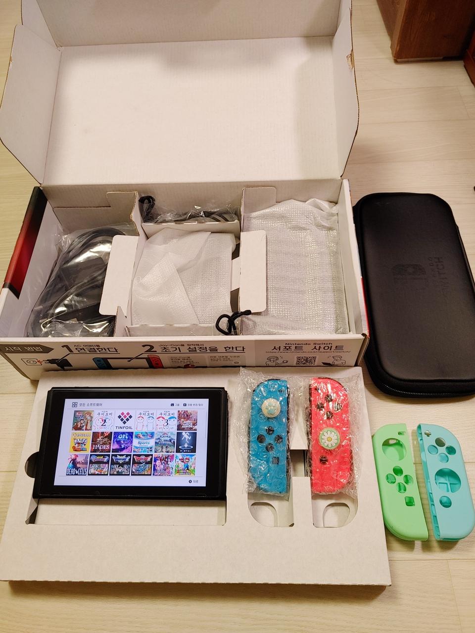 게임 40가지 닌텐도 스위치 풀박스 풀세팅 판매 보증ok