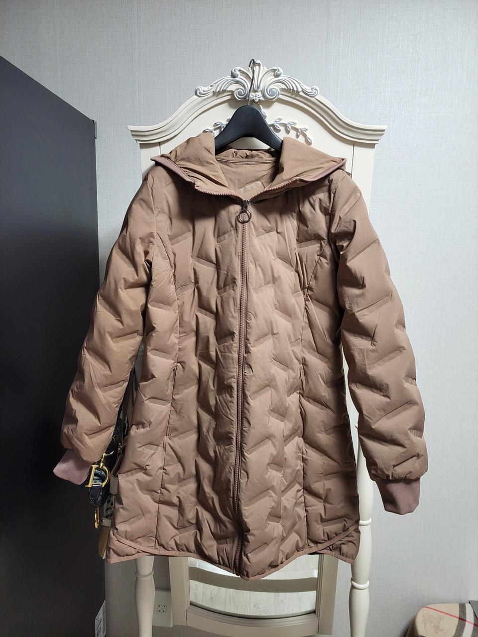 정품 조이너스여성 오리털 경량 패딩 90