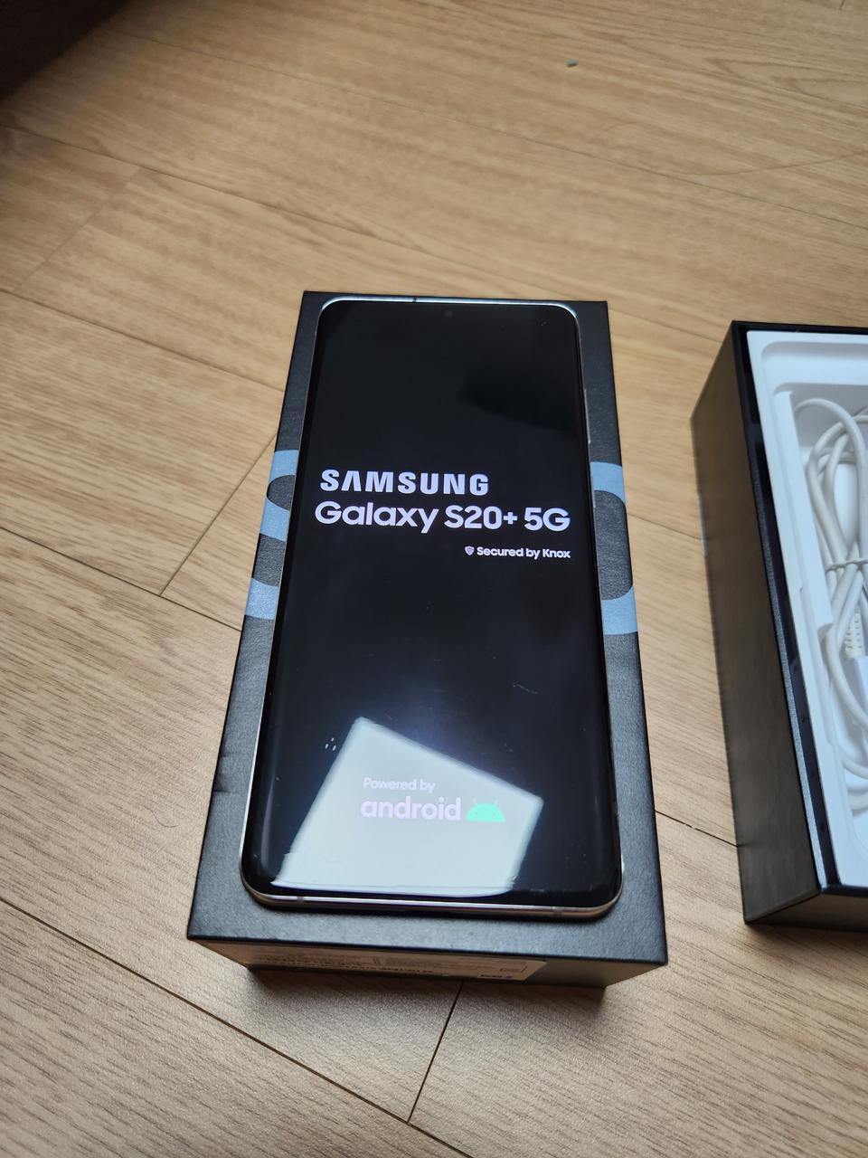 갤럭시 s20+ 256g 화이트 자급제 단말기