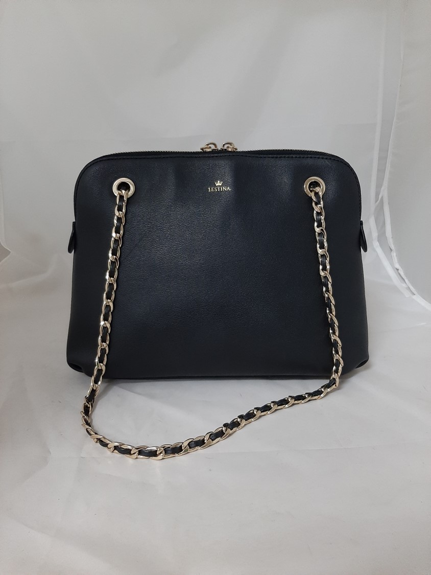 정품 제이에스티나 체인 크로스 숄더백
