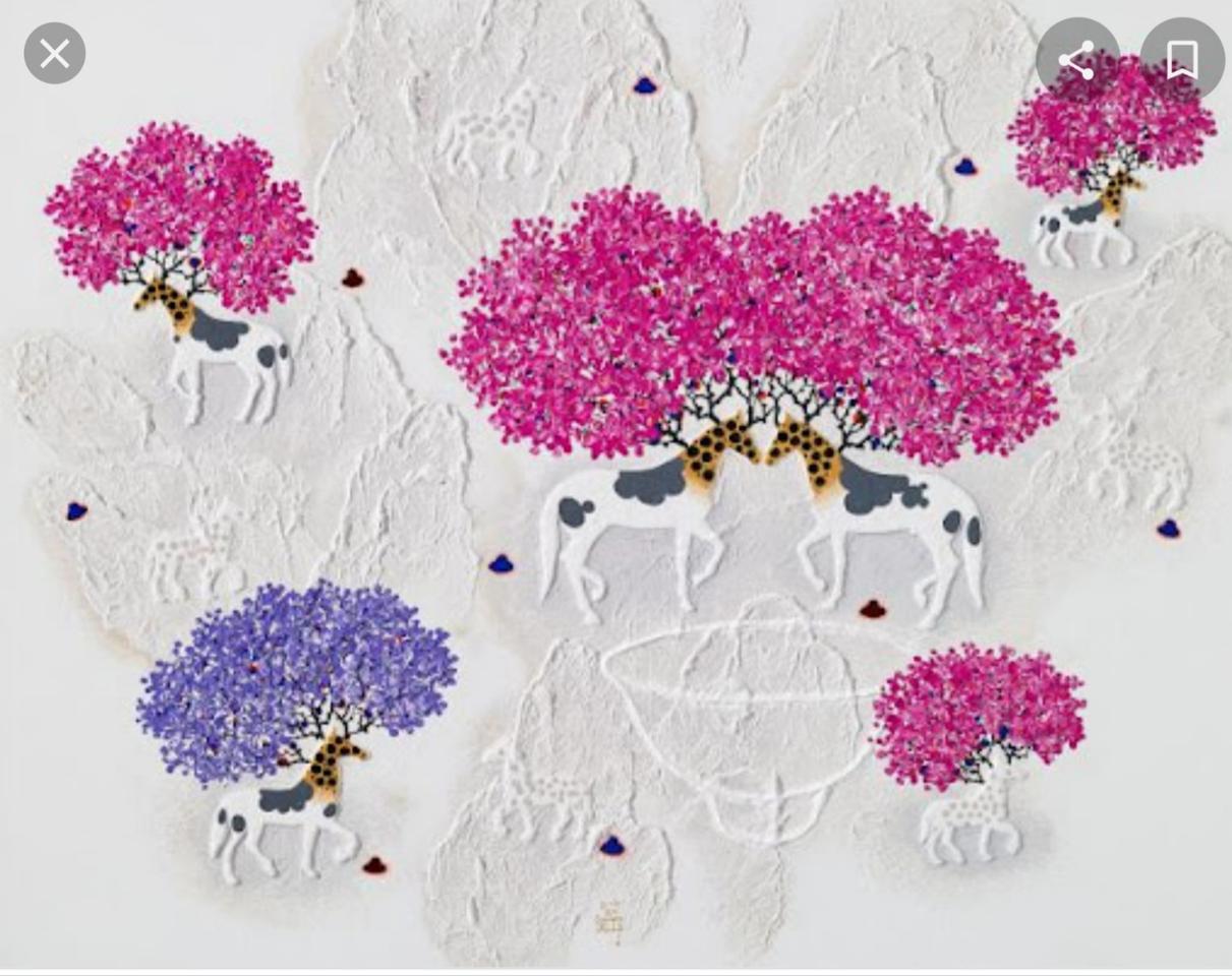 이수옥유화황금들녘축복(진품보장조건)