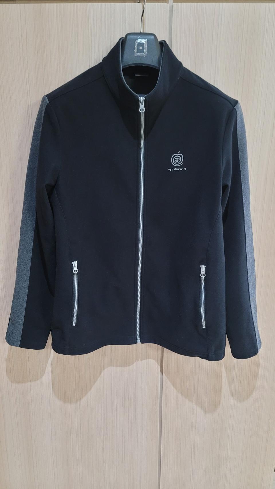 100)애플라인드 스웨이드 집업