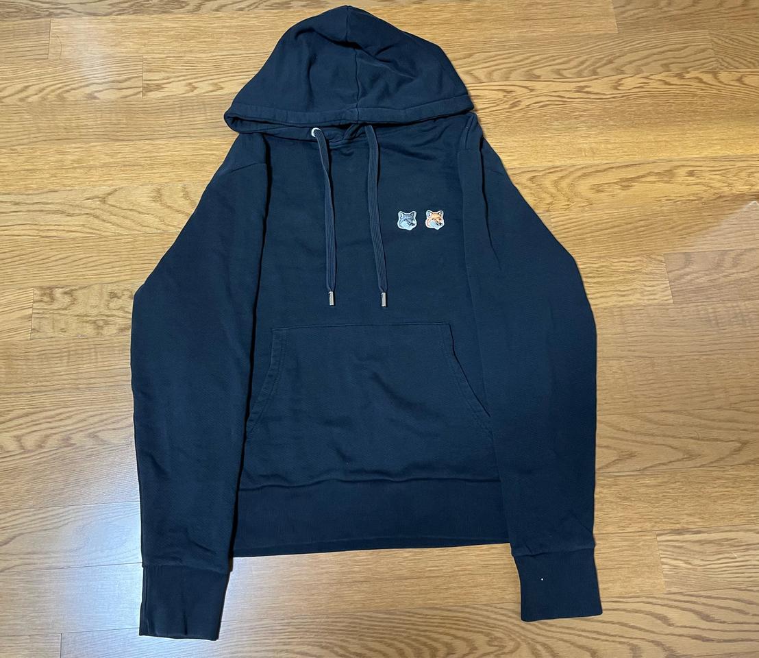 [M] 메종키츠네 더블폭스 후드티 블랙 판매합니다