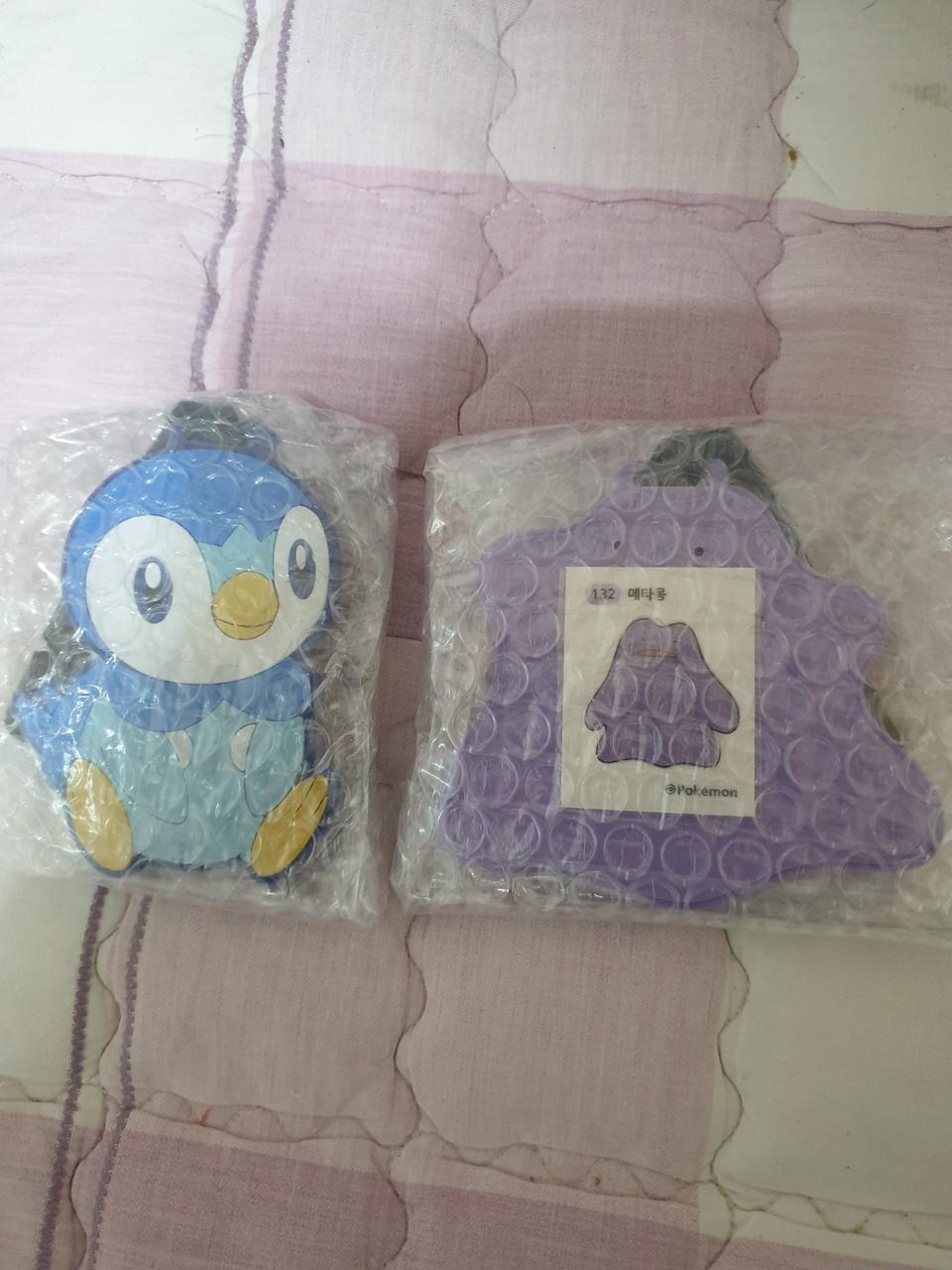 포켓몬 한정판 네임택 할로윈 야광띠부씰외 일괄 판매합니다