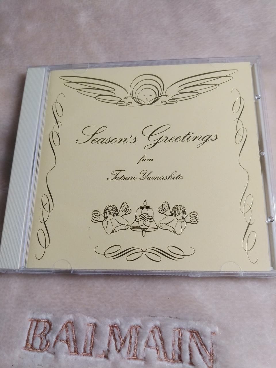 타츠로 야마시타 SEASONS GREETING 초판 CD