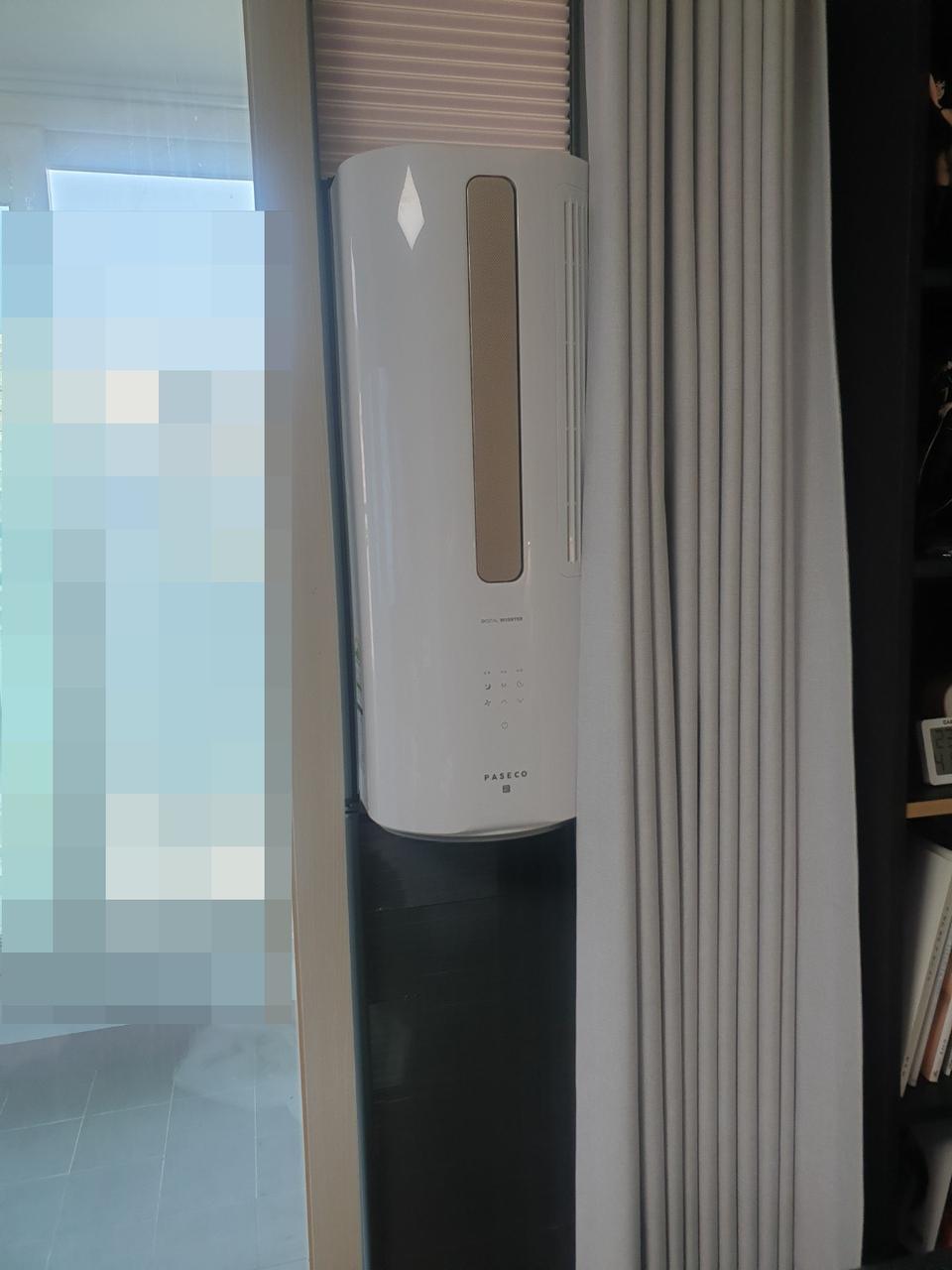 파세코 창문형 에어컨 PWA-3200W+커버+모헤어 키트+연장키트 싸게