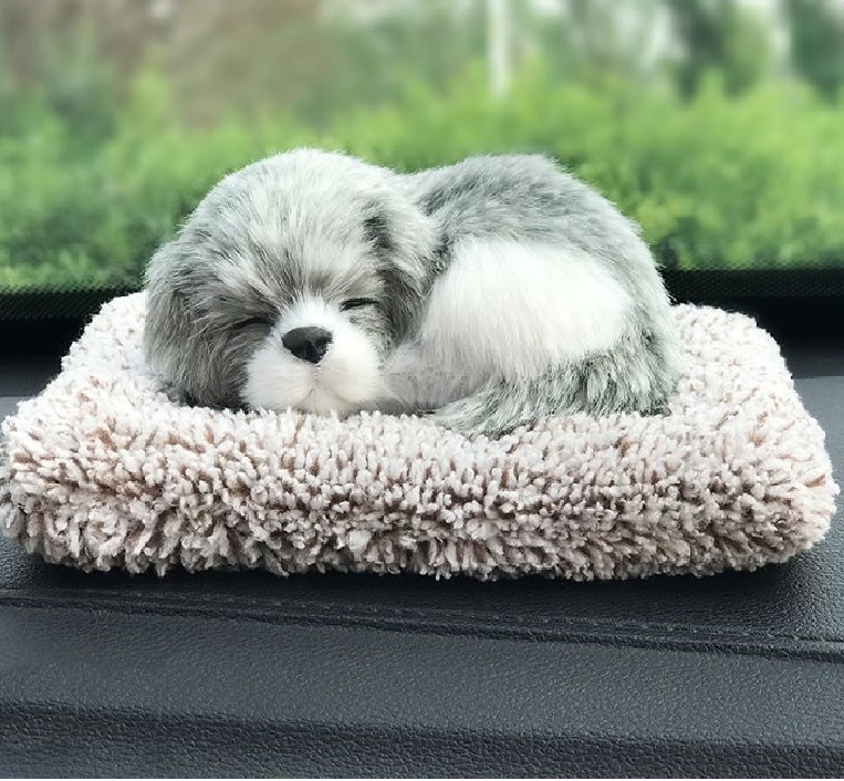 새 차량 미니 허스키 강아지 제습 인형 차량용 활성탄 공기 청정