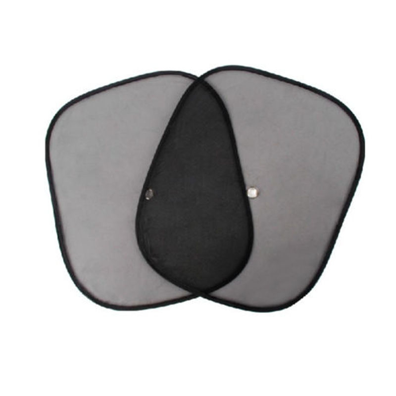 새 2개 세트 햇빛 커튼 블라인드 블랙 검정 자동차 차 카 CAR 용품 창 유리창