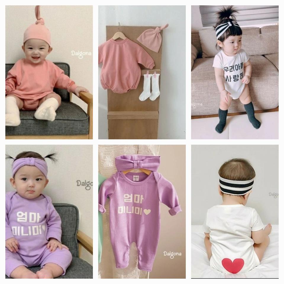 바디슈트 돌촬영 엄마미니미/우리아들사랑해/꼭지모자 슈트세트 출산선물