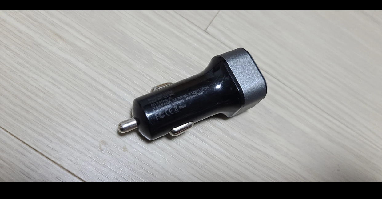 차량용 시거잭 36W QC3.0듀얼 고속 충전기