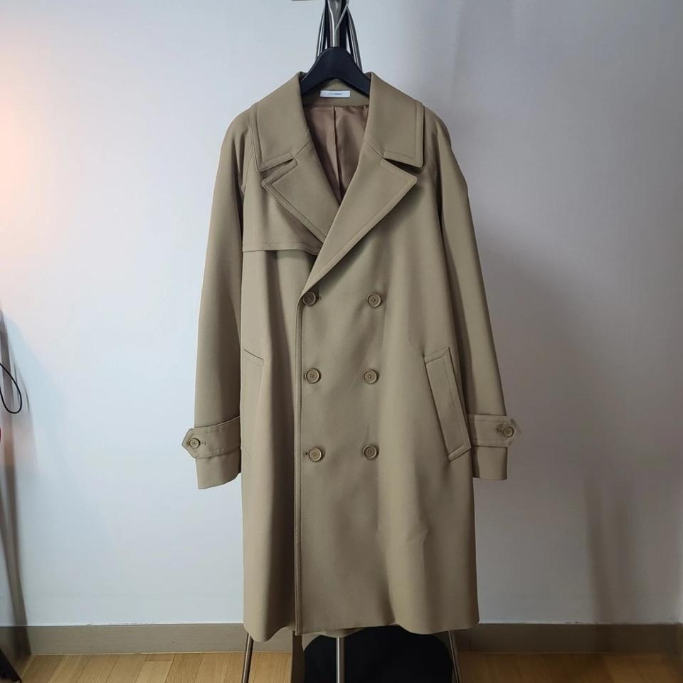 [지이크] 택포!베이지 롱코트 100사이즈 새제품