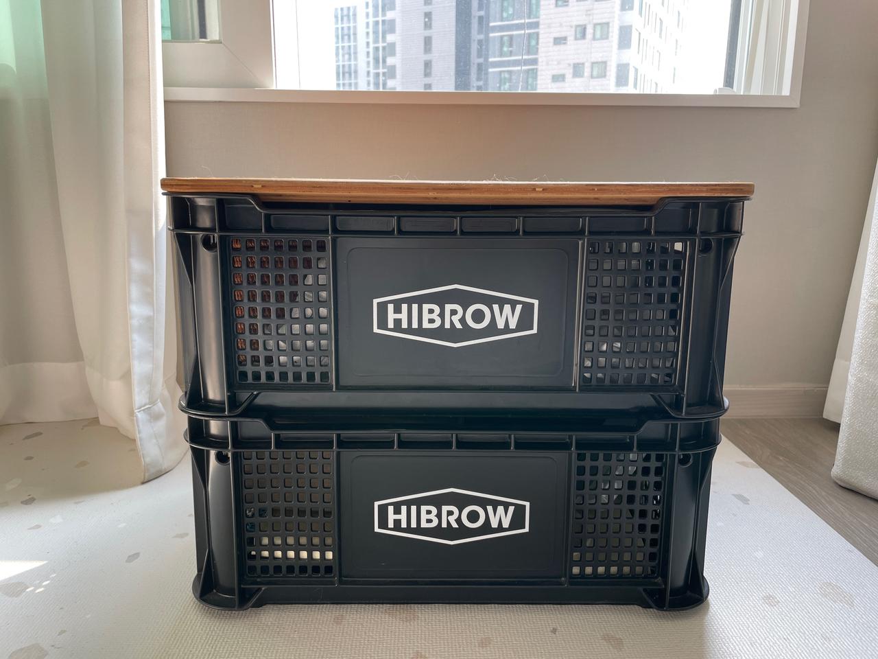 하이브로우 캐리어박스V2 + 전용우드상판(정품)