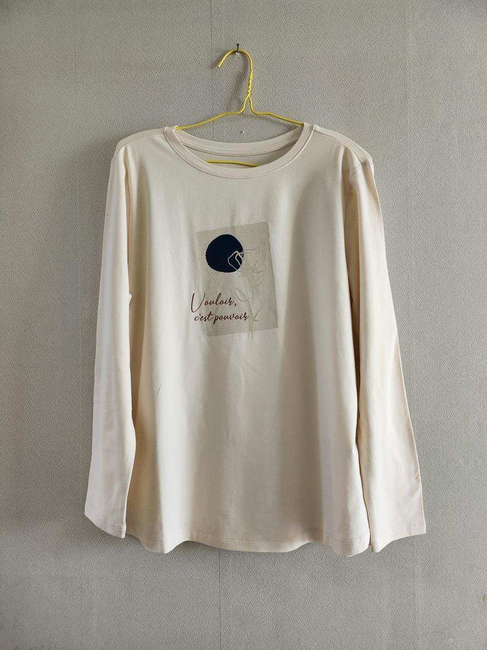 여성 레터링티셔츠