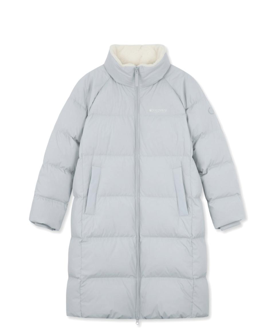 디스커버리 올리브롱패딩 새상품