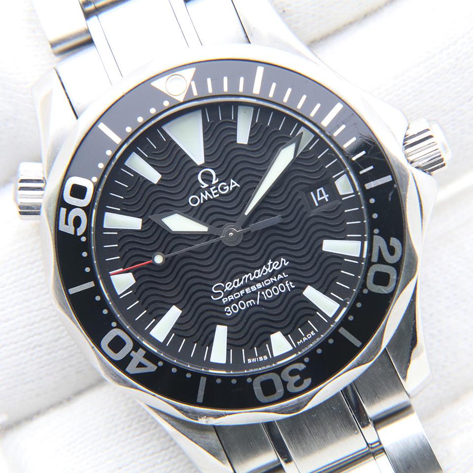 [정품] 오메가 씨마스터 300 블랙 쿼츠 36미리 2262.50