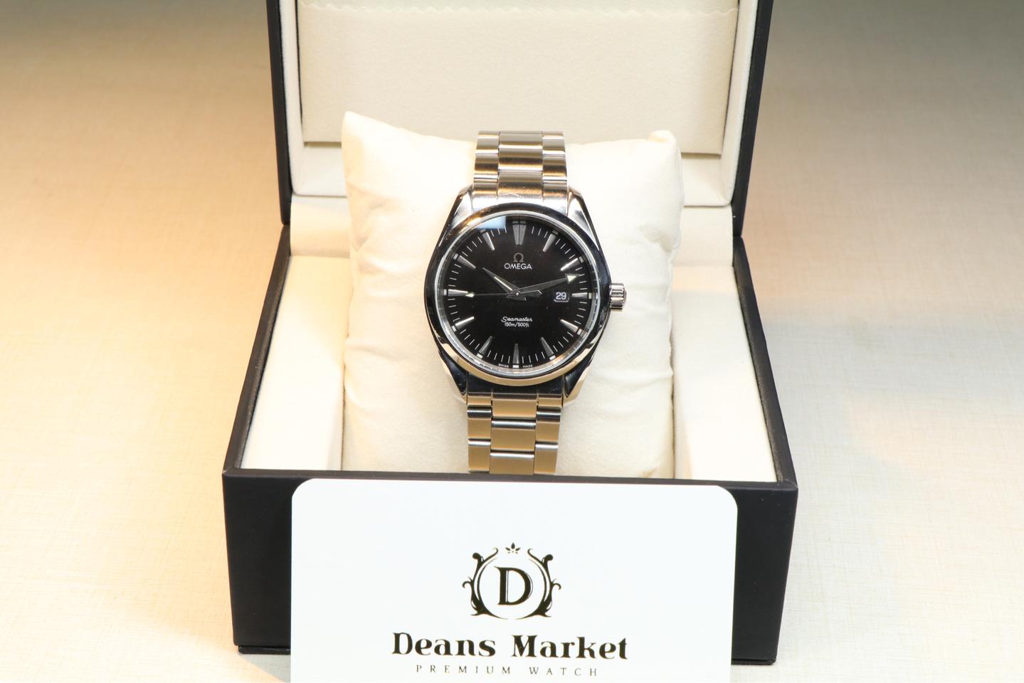 오메가 씨마스터 아쿠아테라 쿼츠 39미리 블랙 2517.50