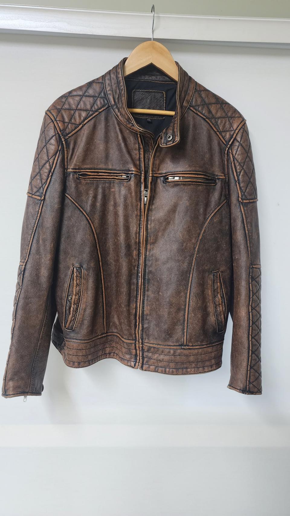 라이딩 가죽자켓판매합니다