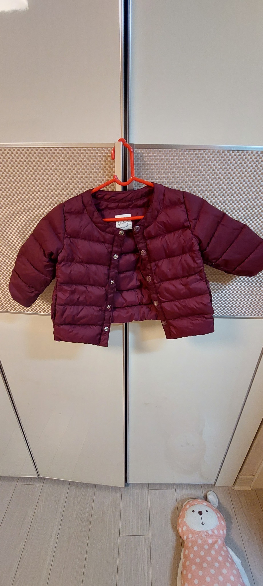 유아경량 패딩옷 90호