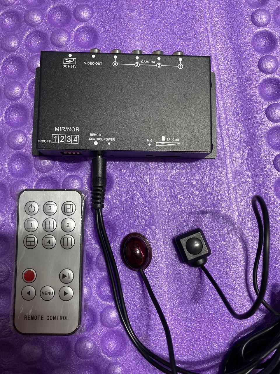 블랙박스 4채널