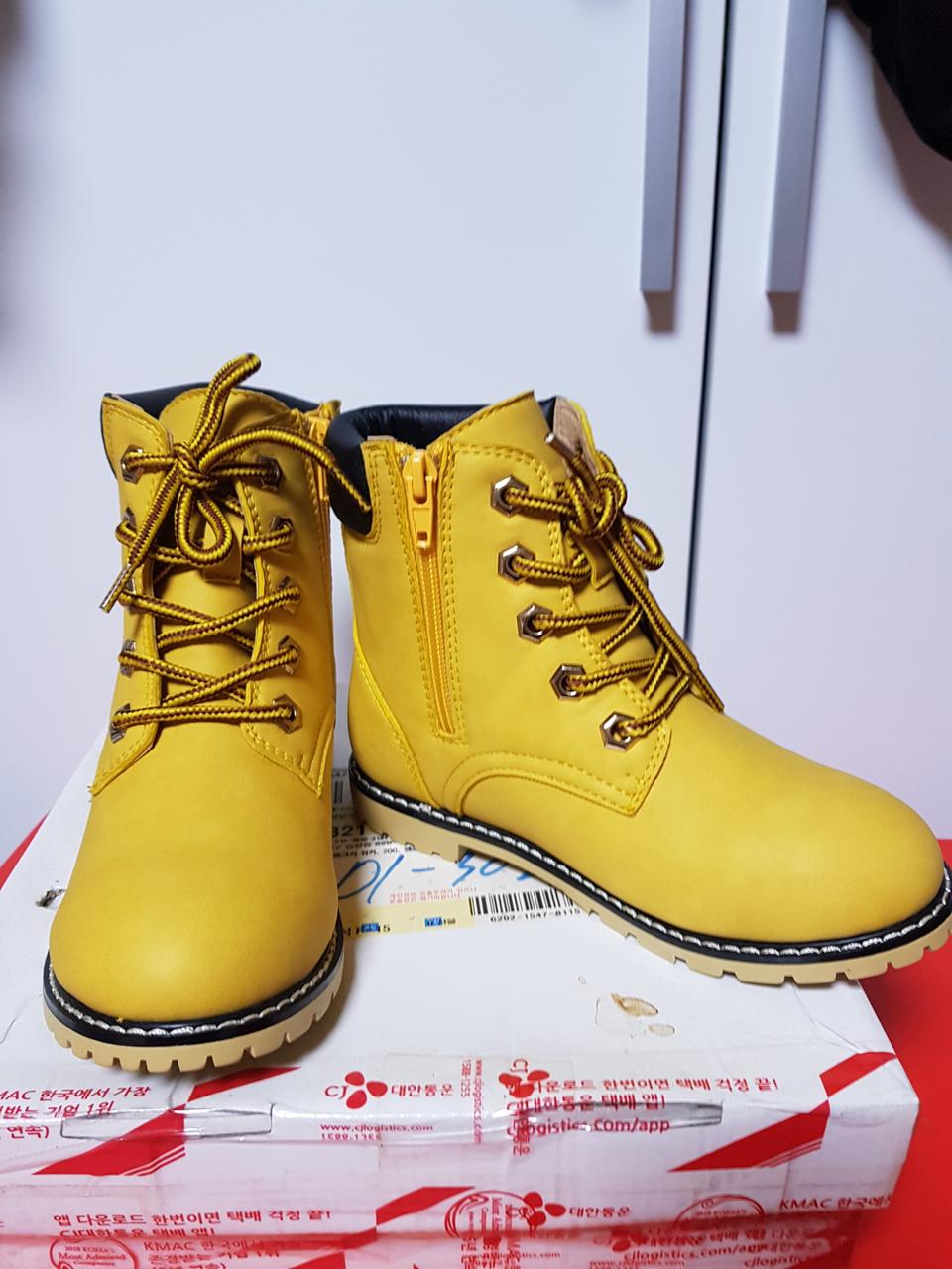 새상품 아동 키즈 가죽 세무 워커 200사이즈