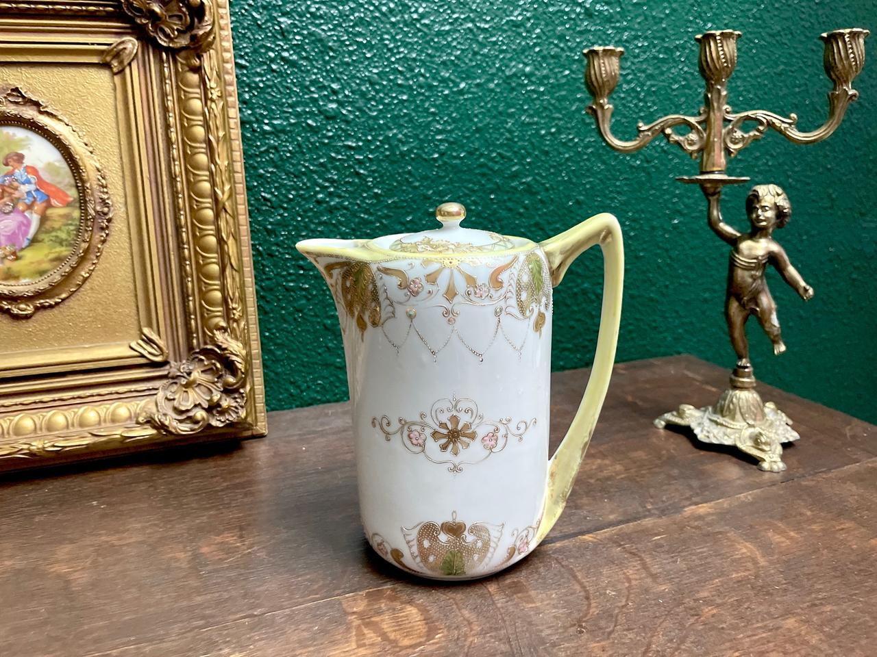 독일 앤틱 초콜릿 티팟