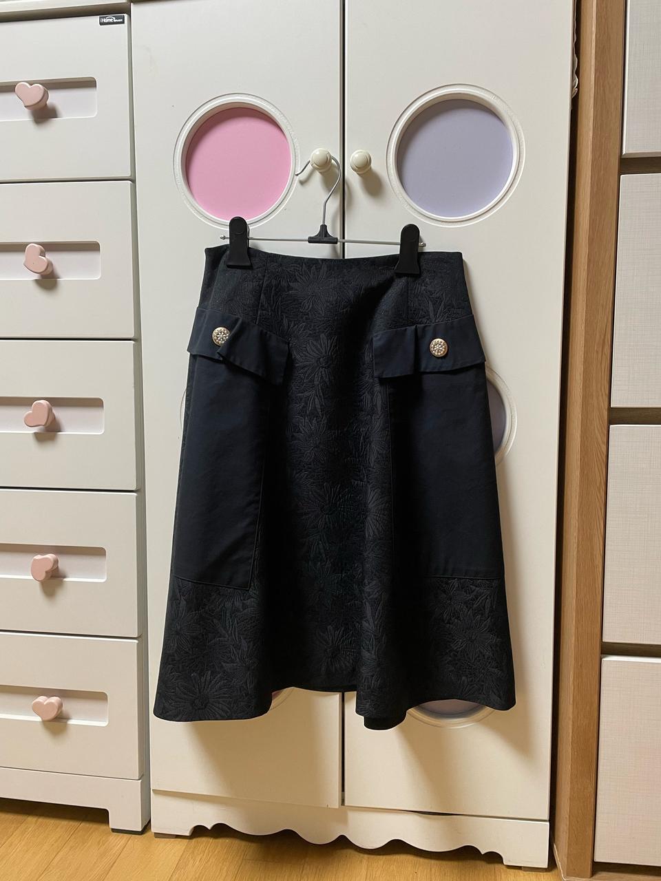 레니본스커트(55)거의새것