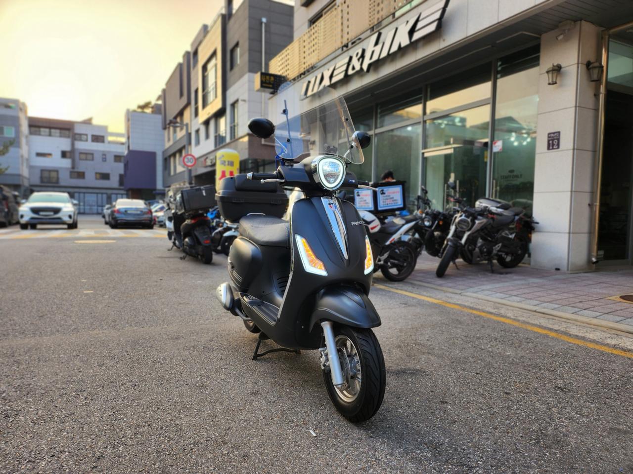 이탈젯 필그림125 SP 2020년 2천km 신차급