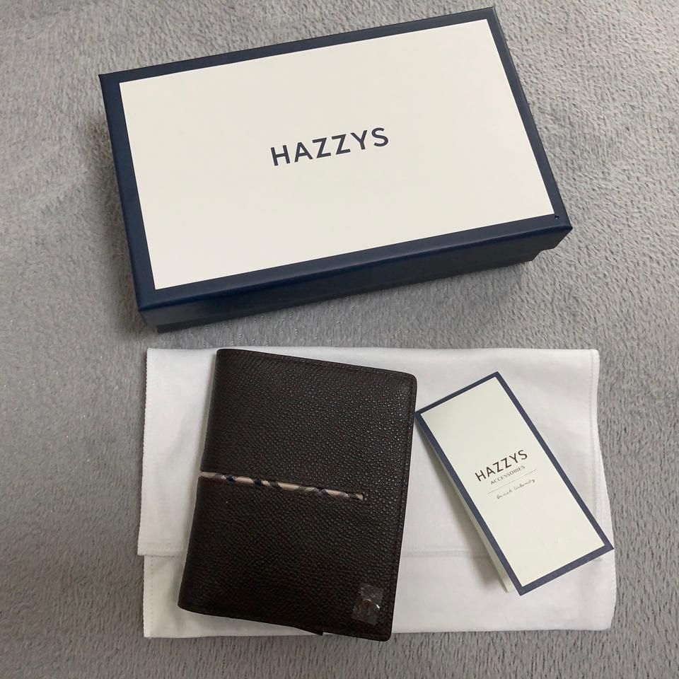 헤지스 명함/카드지갑 브라운 (새상품)