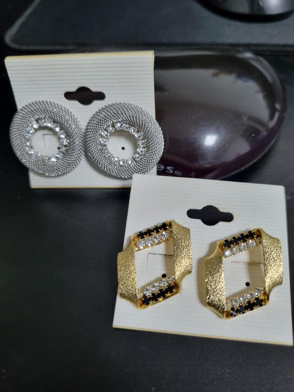 새 귀걸이 2개 세트