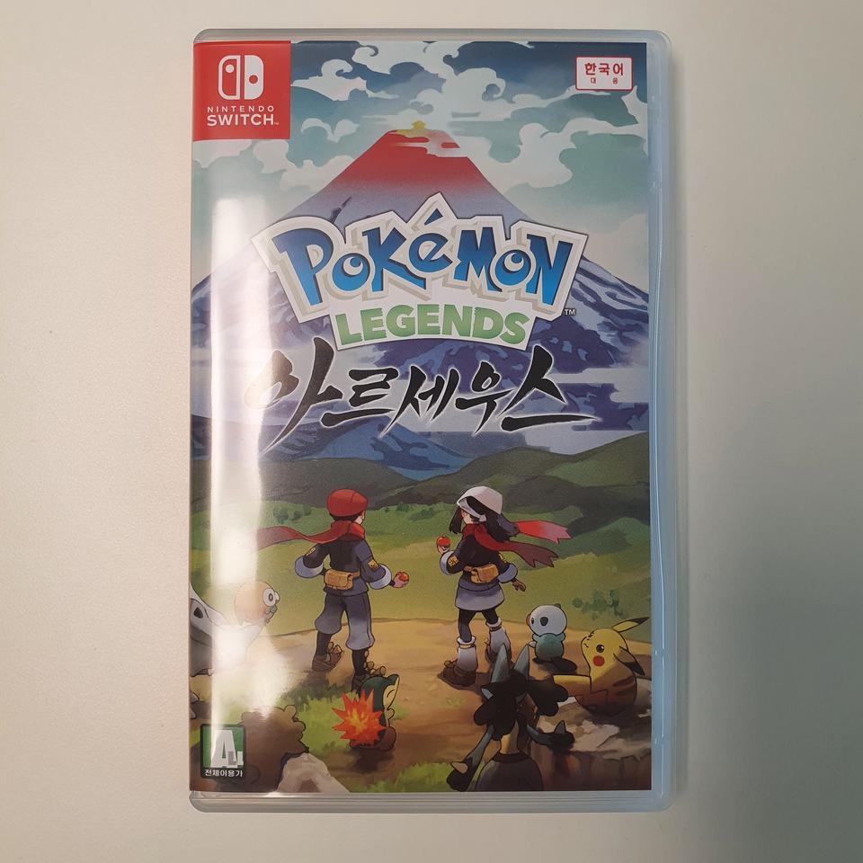 반택포, 포켓몬 아르세우스 한글 팔아요.싸게 팔아요. 먼저 담아가세요.