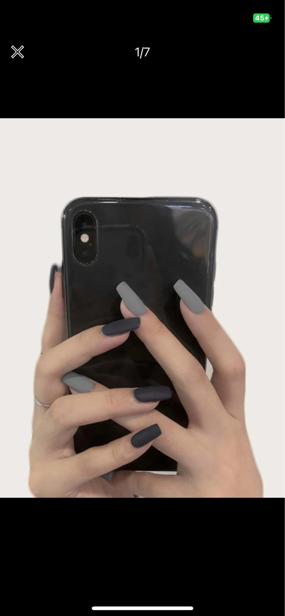 새상품)매트 네일팁(24pcs)