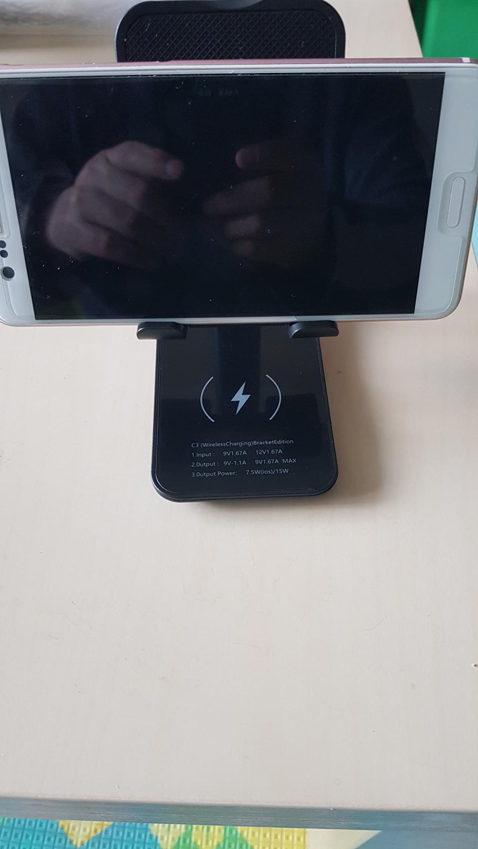 폴더형 무선충전 거치대(새것)