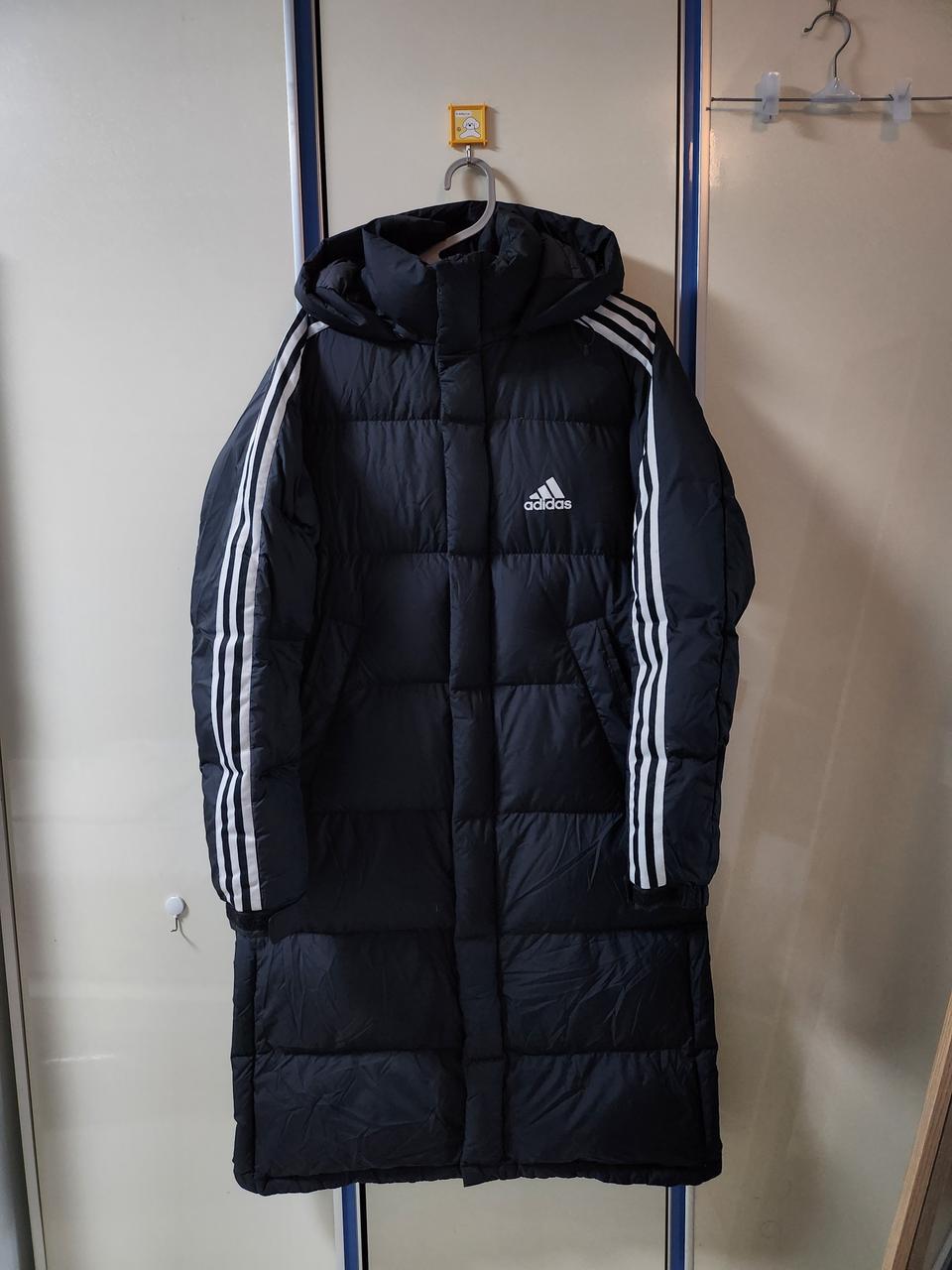 [XL] 아디다스 오리털 롱패딩 (정품)