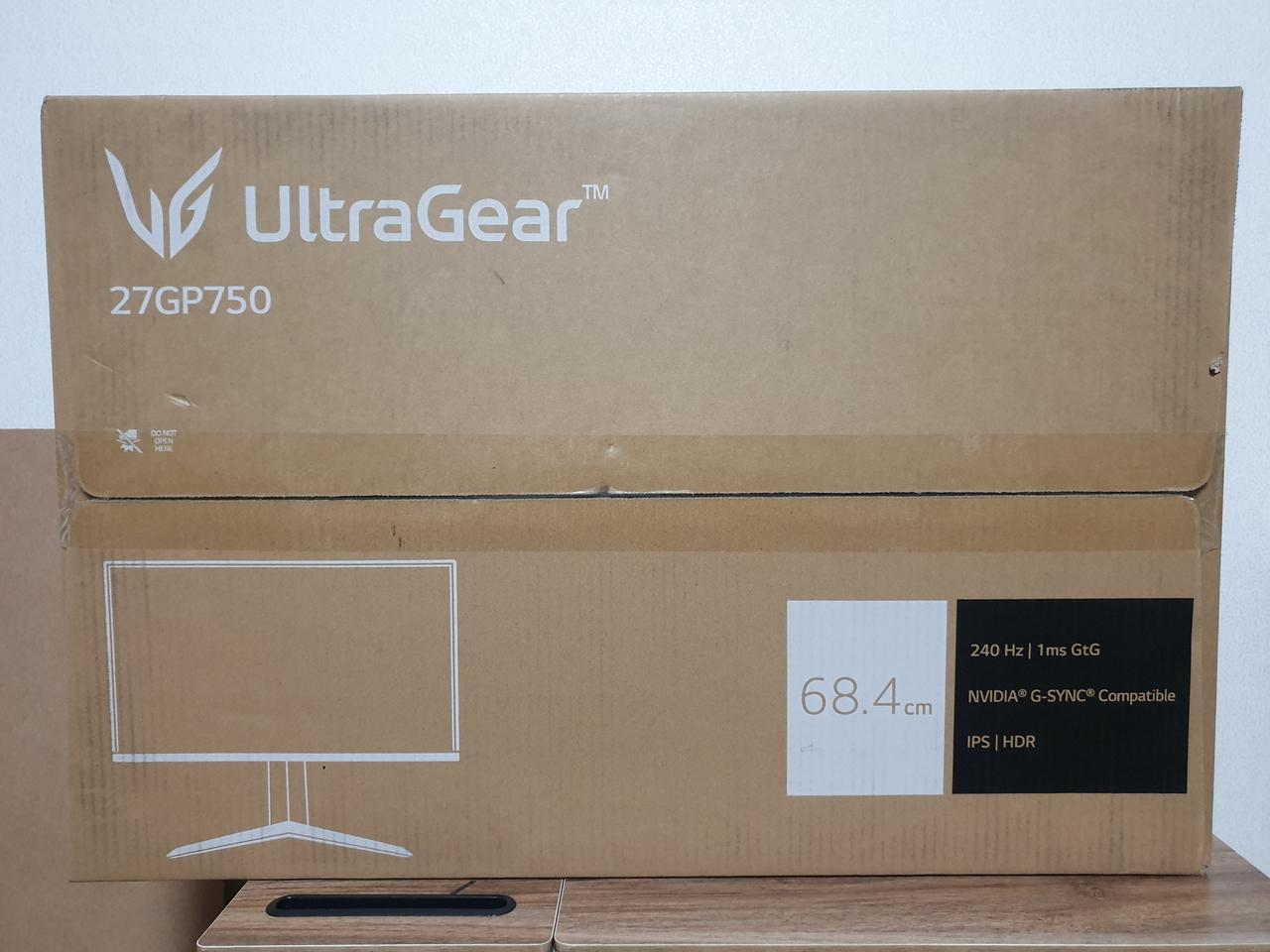 [미개봉] LG 27GP750 울트라기어 240Hz IPS 1ms 게이밍